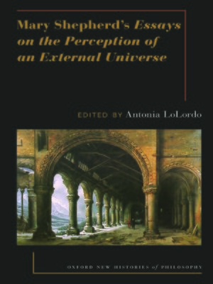 cover image of Mary Shepherd's Essays on the Perception of an External Universe
